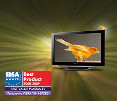 Panasonic VIERA TH-46PZ85 EISA award